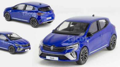 Norev 7717300136 Renault Clio V restylée Esprit Alpine 2023 1/43