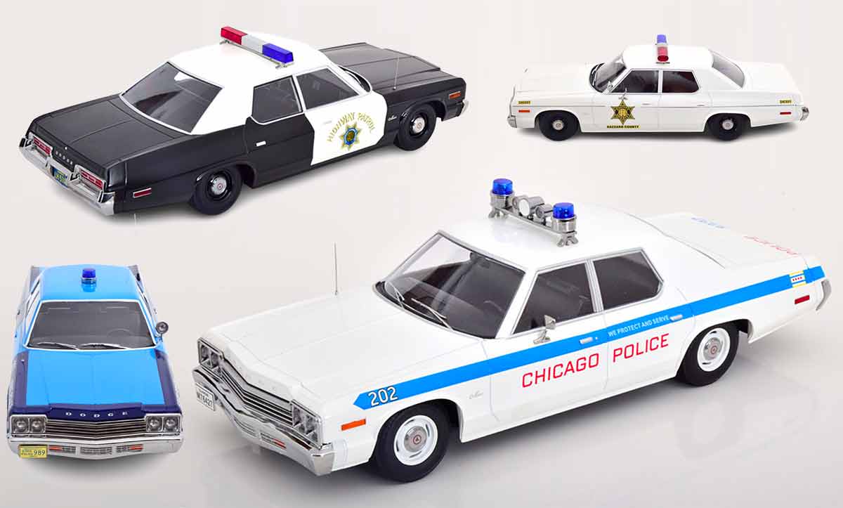 1/18 Dodge Monaco police KK-Scale