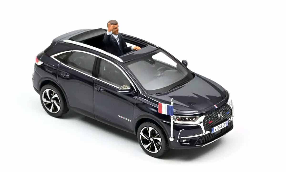 1/43 DS 7 Crossback présidentiel Macron Norev 170012