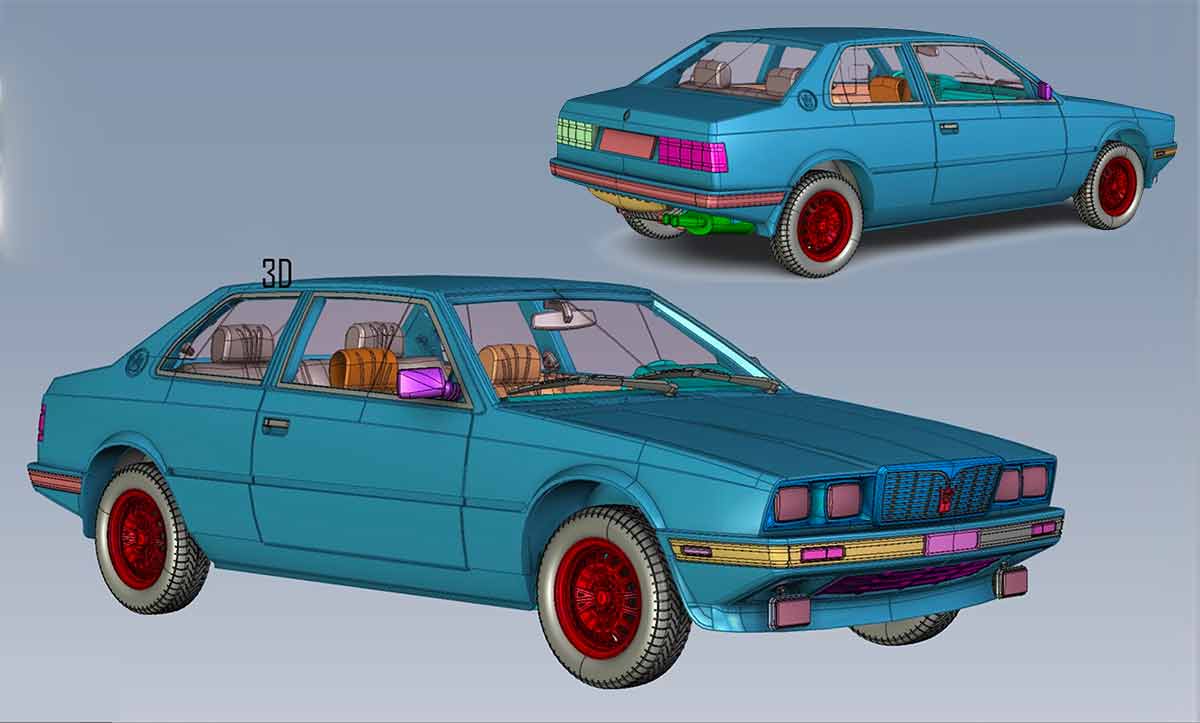 1/18 Maserati Biturbo Laudoracing Models
