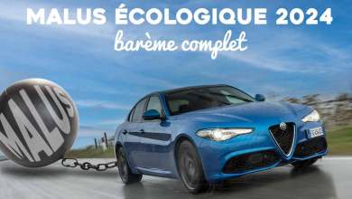 Malus écologique 2024 barème complet
