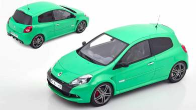 OT900 Renault Clio 3 RS Vert Alien OttOmobile