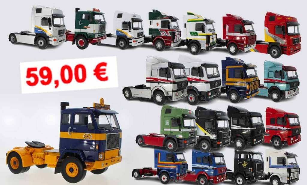 1/18 : Les camions de MCG sont bradés sur ModelCarWorld