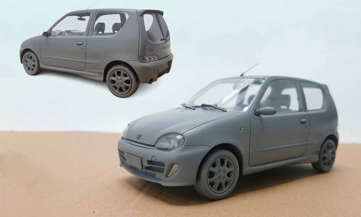 1/18 Fiat Seicento Sporting Laudoracing