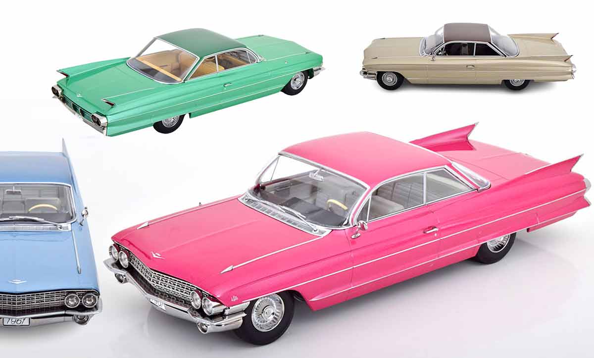 KK-Scale 1/18 Cadillac Series 62 Coupé DeVille 1961