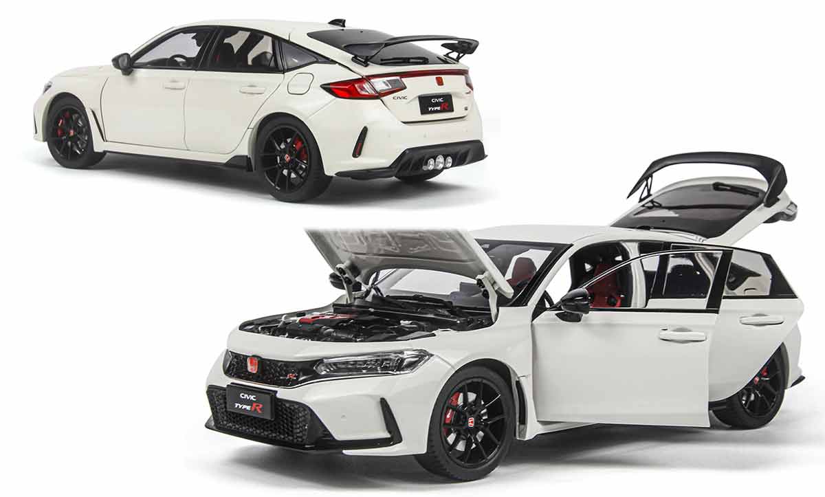 1/18 Honda Civic Type R 2023 Paudi Model