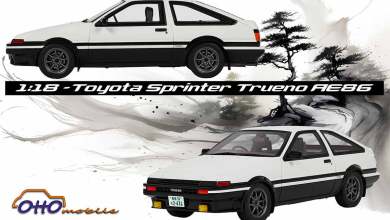 1/18 Toyota Sprinter Trueno AE86 OttOmobile