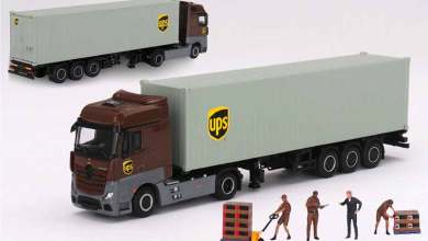 MGT00705-L Mercedes Actros UPS Mini GT 1/64