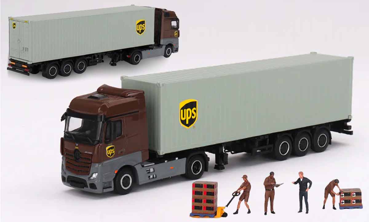 MGT00705-L Mercedes Actros UPS Mini GT 1/64