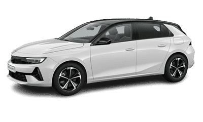 Opel Astra blanc Arktis (P0WP)