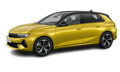 Opel Astra jaune Kult (M0RV)