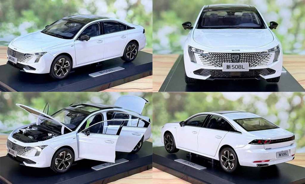 1/18 : La Peugeot 508L restylée est disponible
