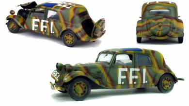 Citroën Traction FFI Solido 1/18