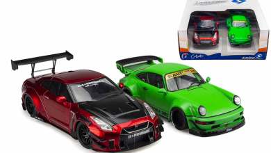 1/18 Coffret Solido RWB 964 Nissan Skyline R3 Liberty Walk