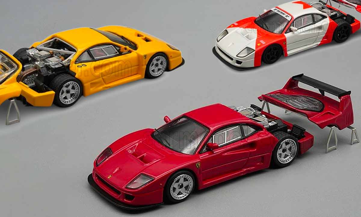 1/64 Ferrari F40 LM Tecnomodel