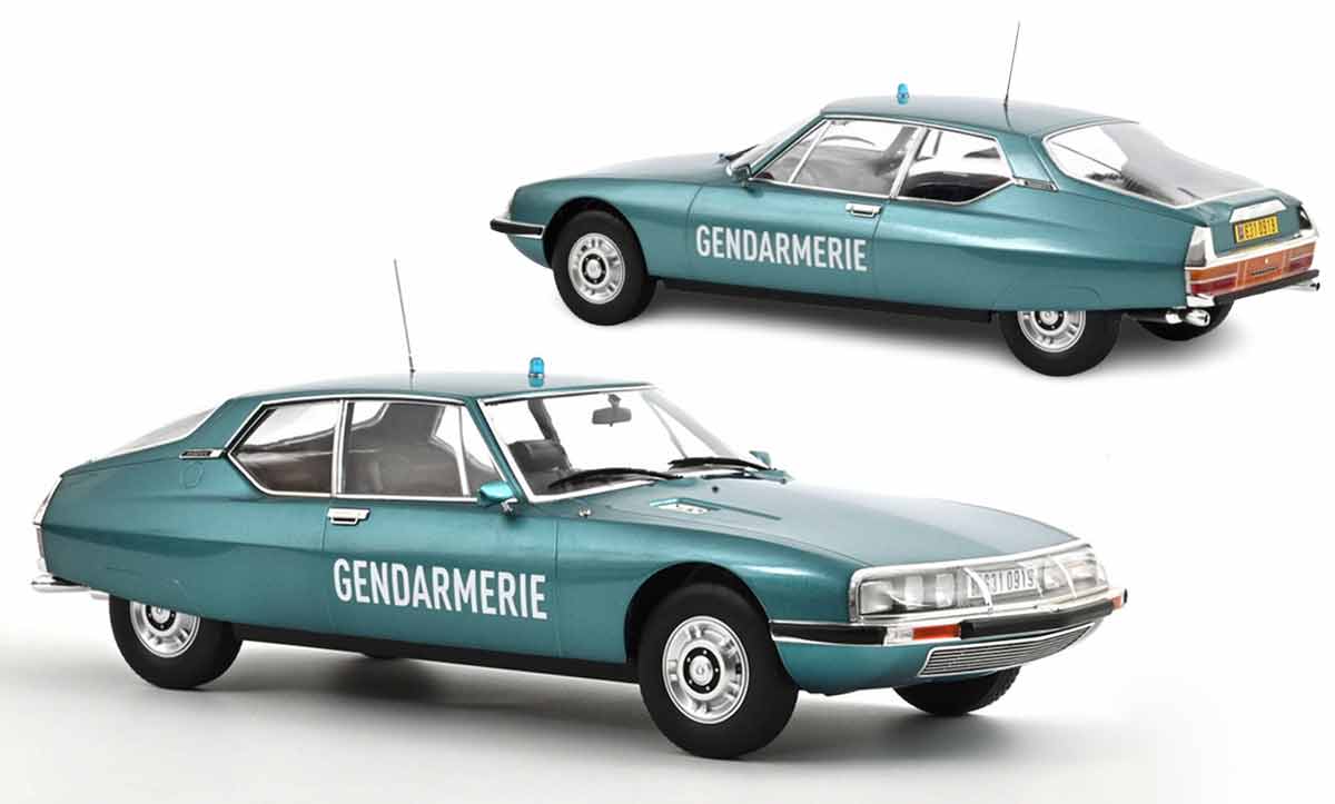 121703 Citroën SM gendarmerie Norev 1/12