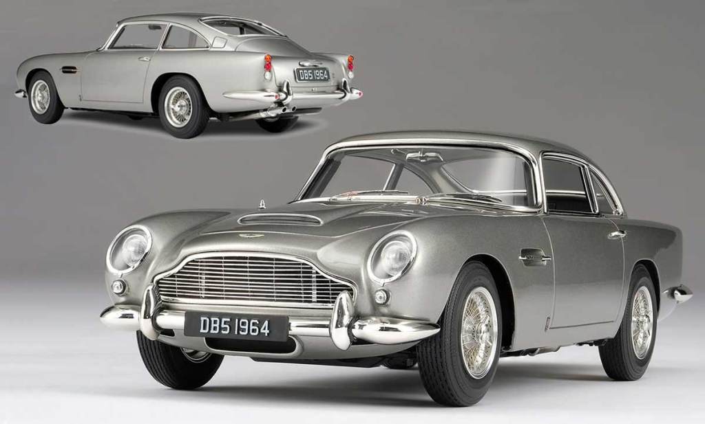 1/18 : L&rsquo;Aston Martin DB5 d&rsquo;Amalgam est en précommande