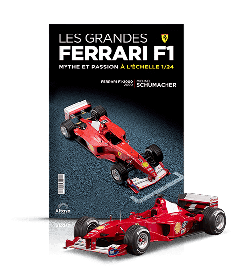 Altaya Grandes Formule 1 Ferrari F1-2000 Schumacher 2000