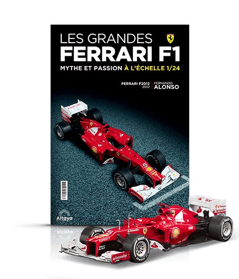 Altaya Grandes Formule 1 Ferrari F2012 Alonso 2012