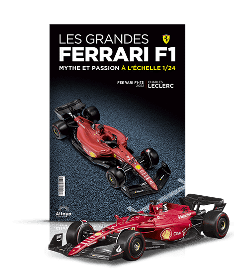 Altaya Grandes Formule 1 Ferrari F1-75 Leclerc 2022