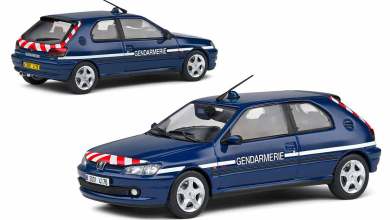 S4311407 Peugeot 306 S16 gendarmerie Solido