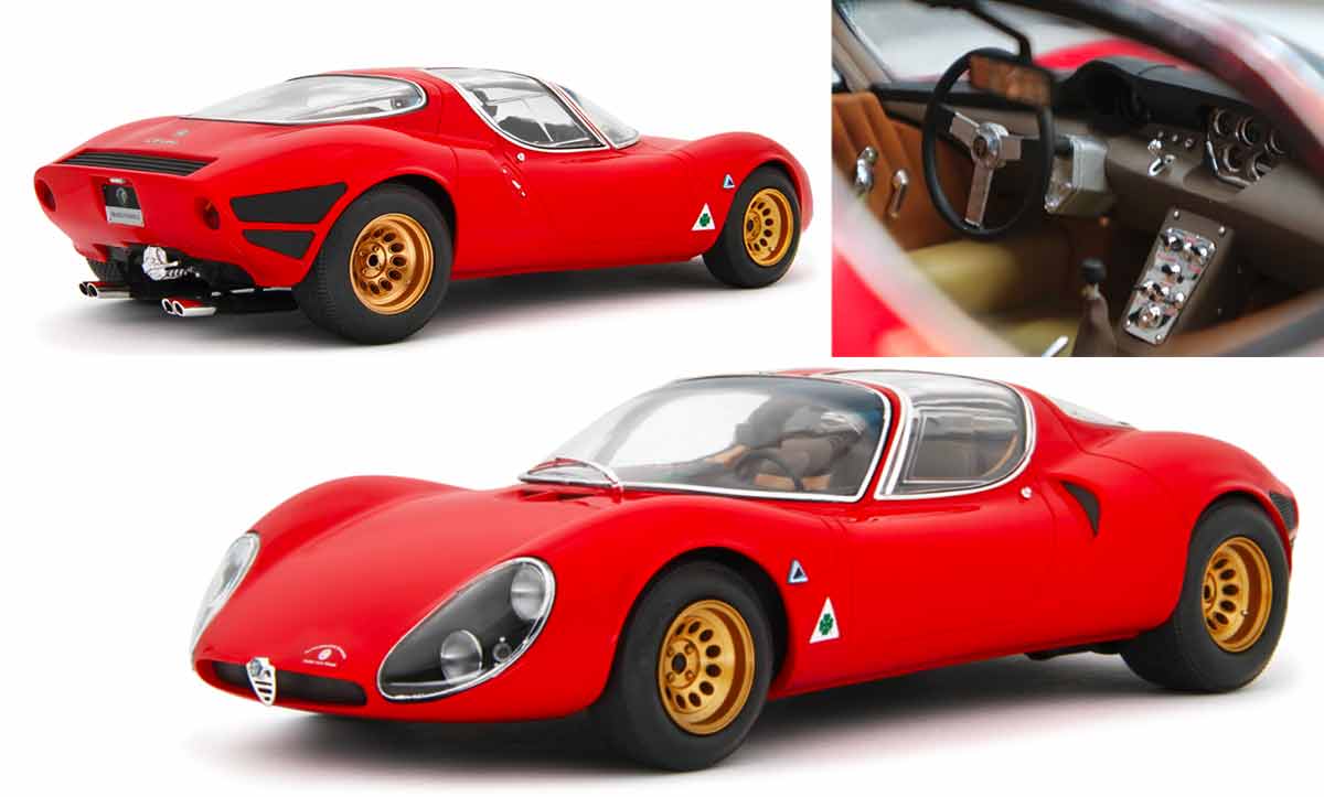 LM153A-12 Alfa Romeo 33 Coupé Stradale Laudoracing