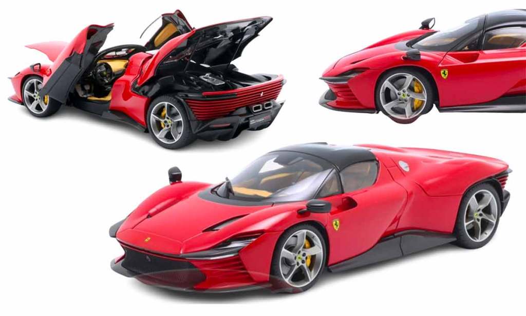 1/18 : La Ferrari Daytona SP3 Bburago Signature bien remisée