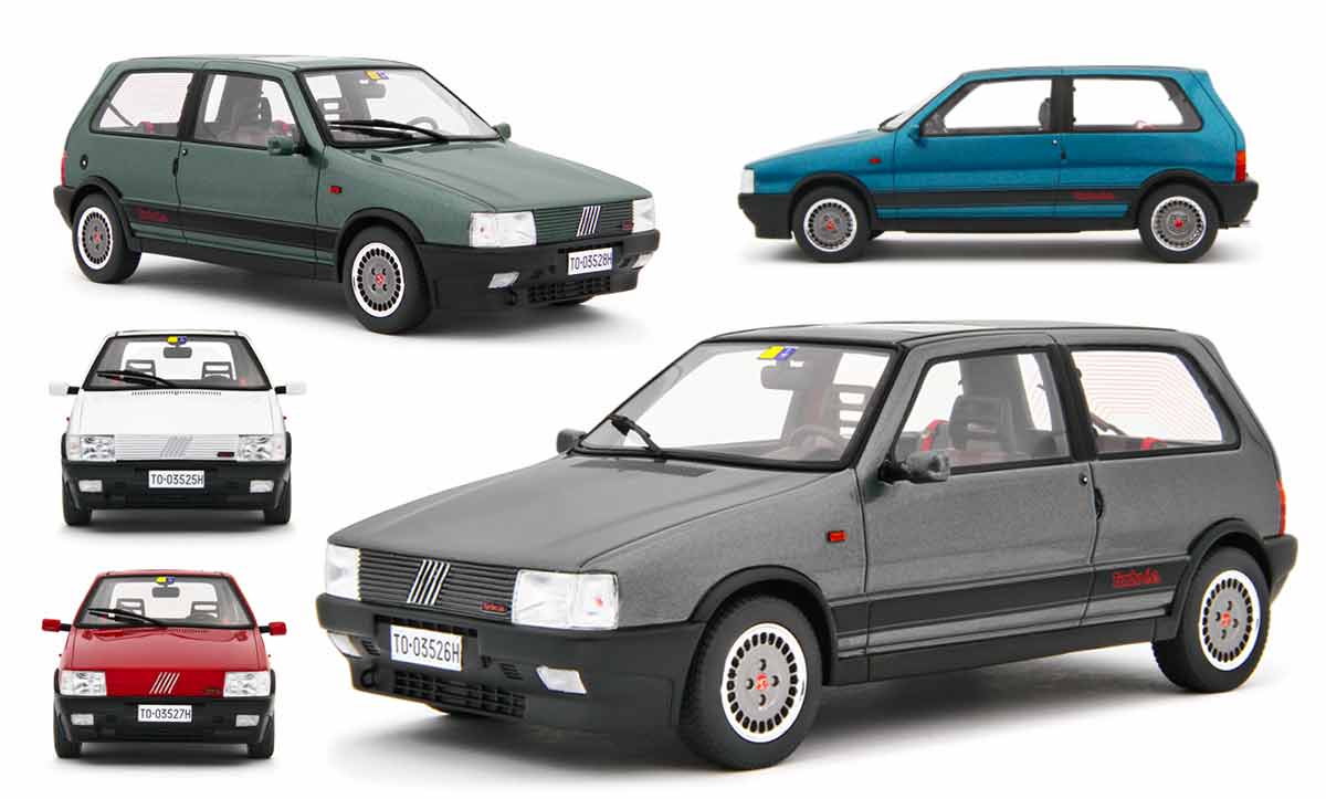 1/18 Fiat Uno Turbo I.E. Antiskid 1988 Laudoracing