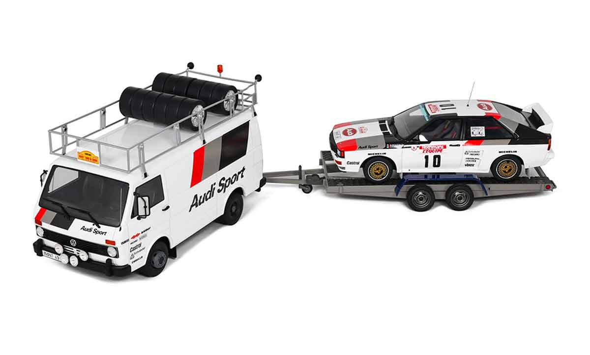 OT418 Volkswagen LT35 Audi Quattro A2 OttOmobile 1/18