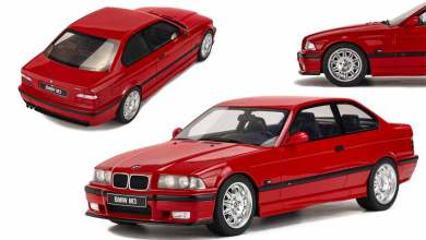 OttOmobile 1/12 BMW M3 E36 Bright Red G069