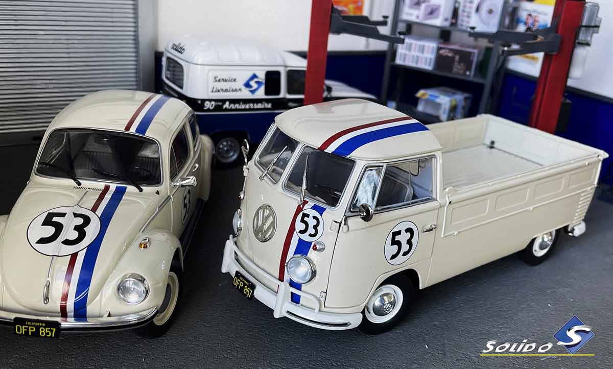 S1806708 Volkswagen T1 Choupette Solido 1/18