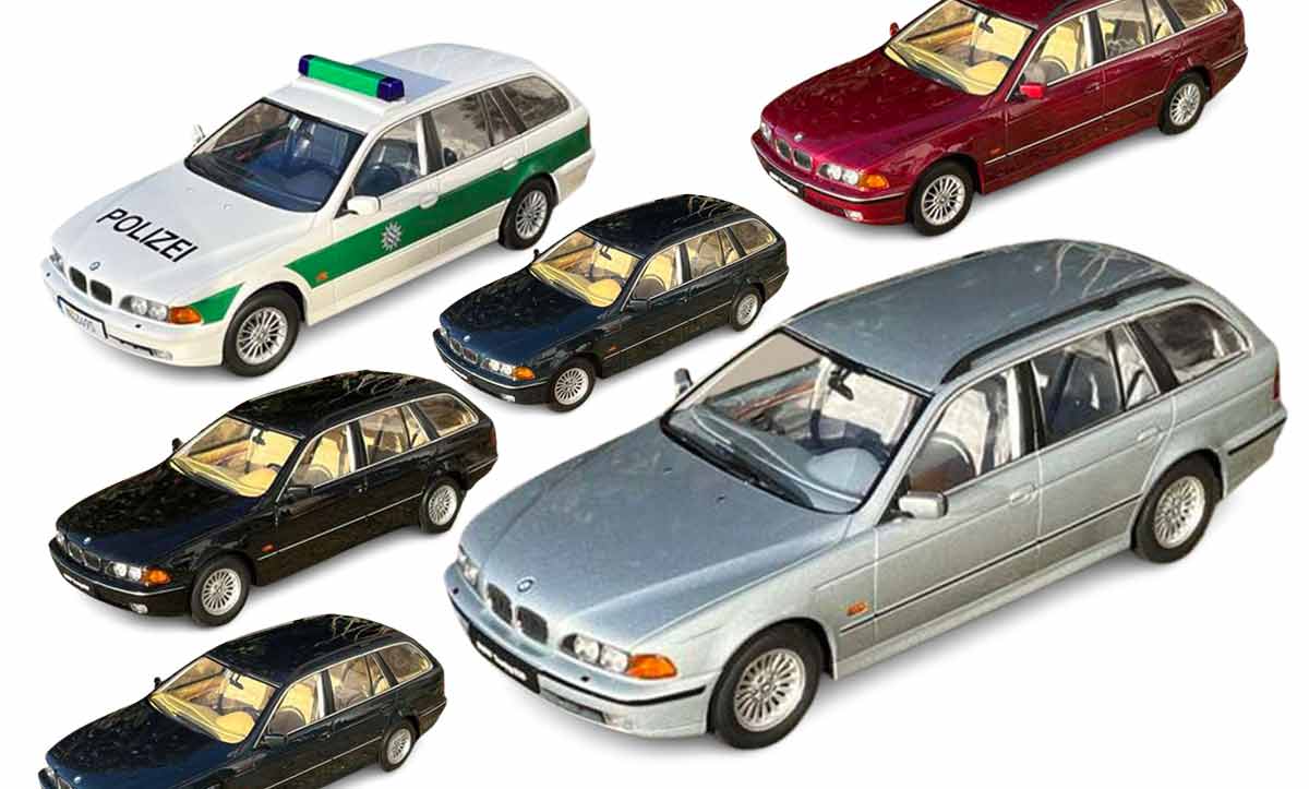 1/18 BMW Série 5 E39 Touring Triple 9