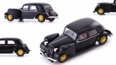 F05047 Citroën Traction 11 berline gazogène