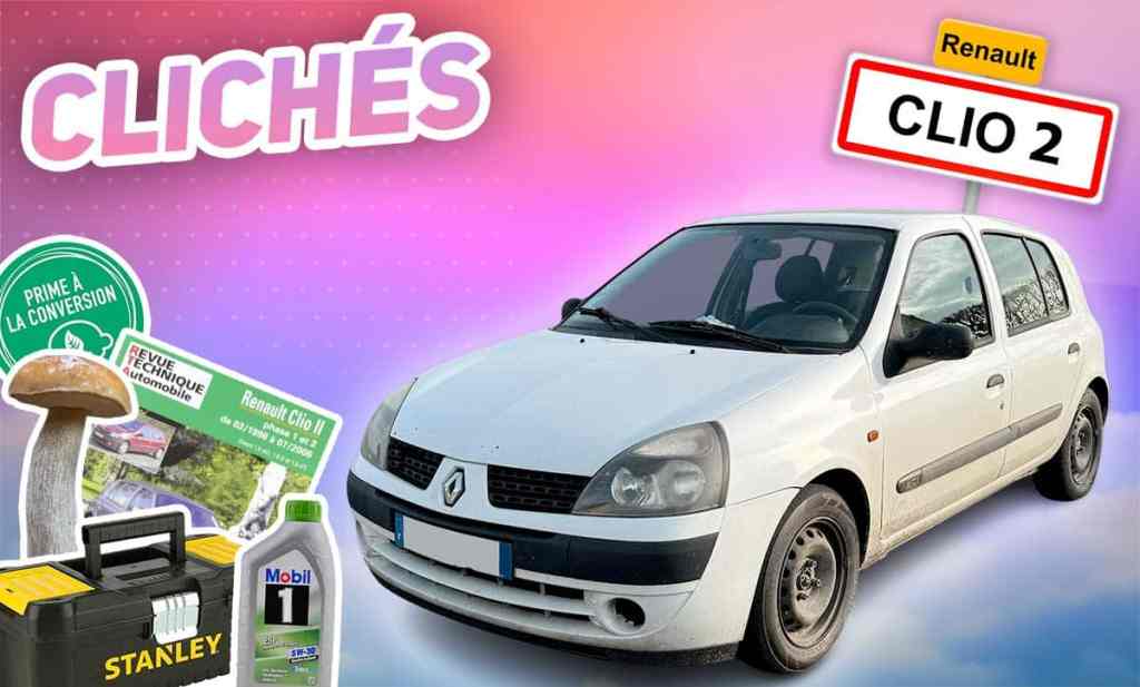 Clichés Renault Clio 2