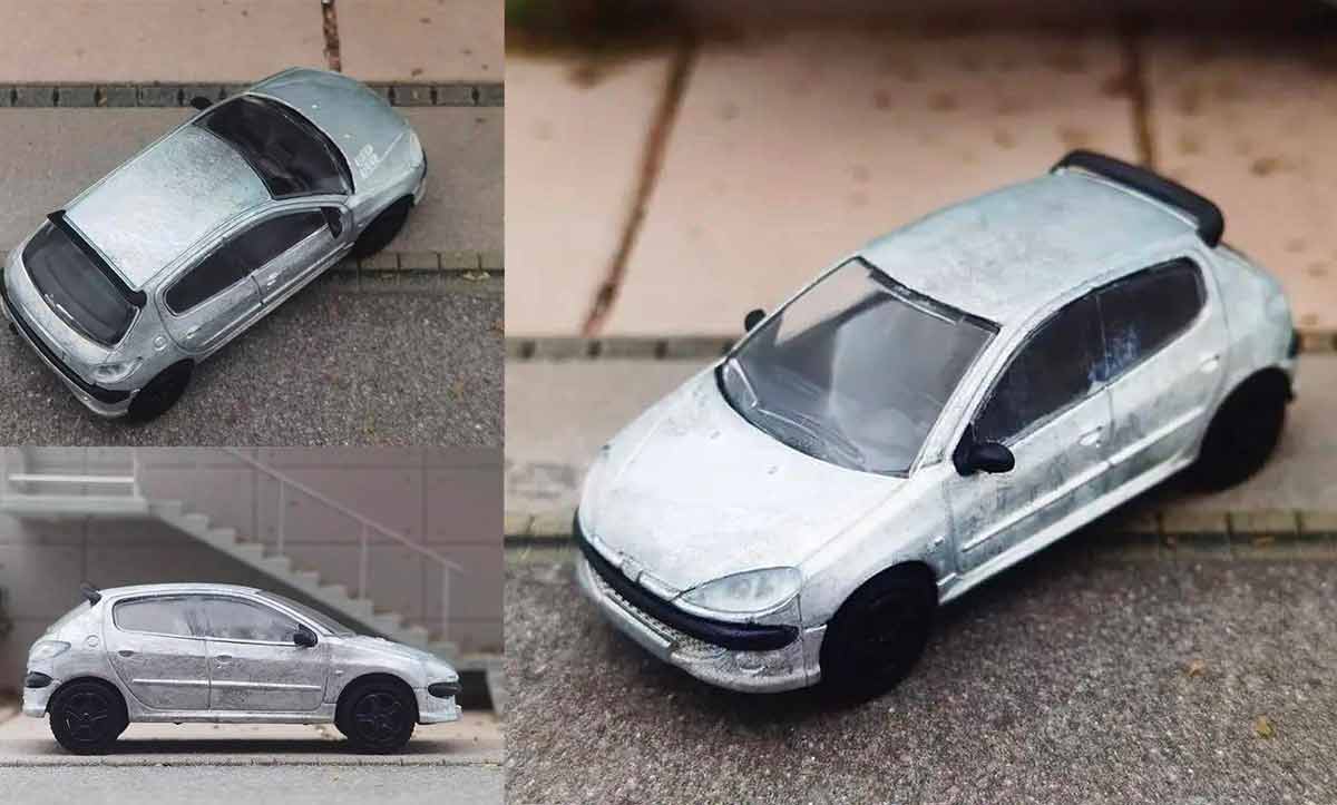 Peugeot 206 DCT 1/64
