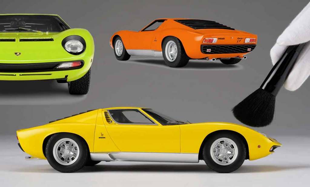 La Lamborghini Miura P400SV arrive chez Amalgam au 1/18