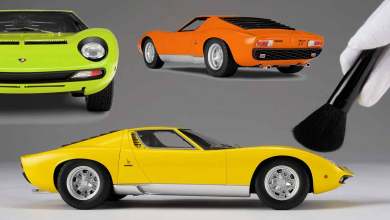 Lamborghini Miura P400SV Amalgam Collection 1/18