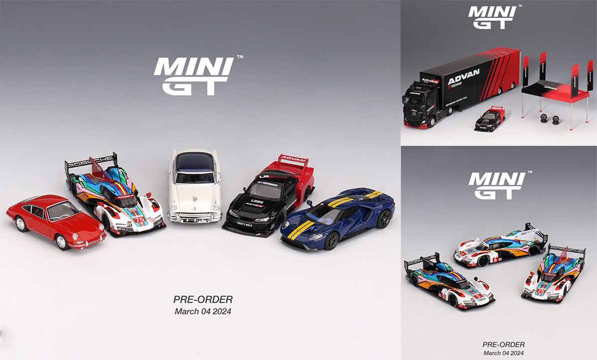 Mini GT nouveautés 4 mars 2024