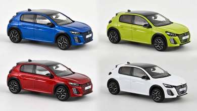1/43 Peugeot 208 restylée 2024 Norev