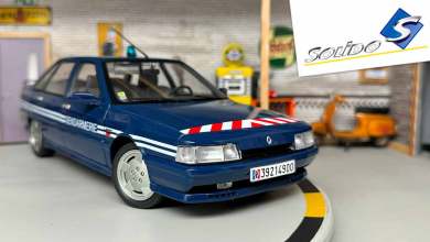 S1807703 Renault 21 Turbo gendarmerie Solido