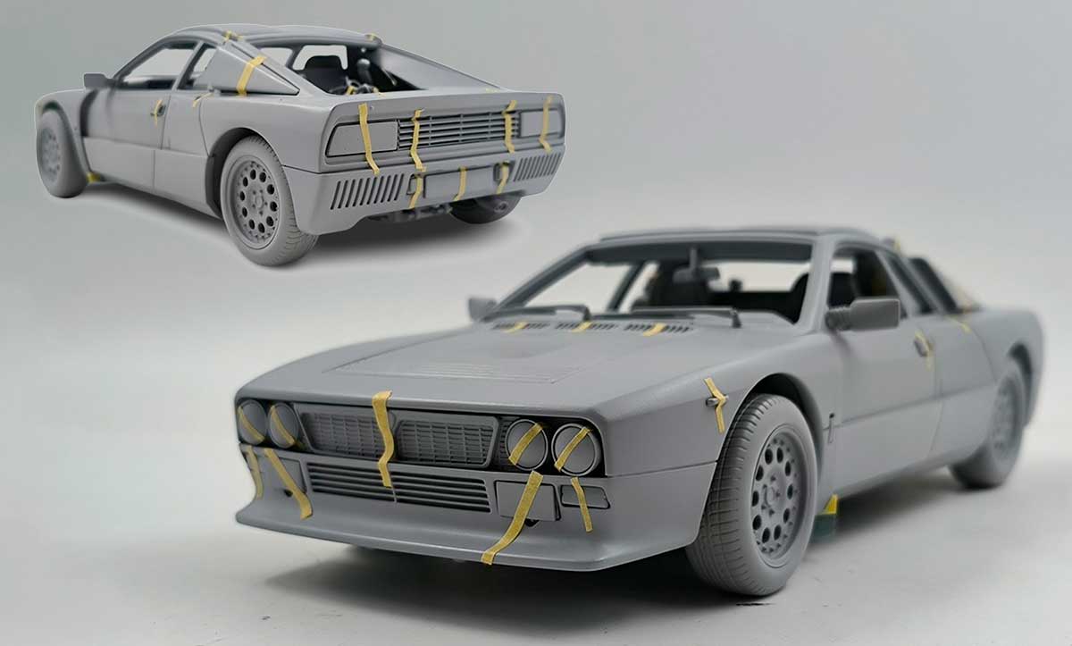 Lancia 037 Rally 1983 Laudoracing 1/18