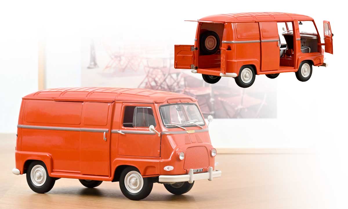 Renault Estafette 1965 Creme - die cast - modèle de collection - Norev 185174