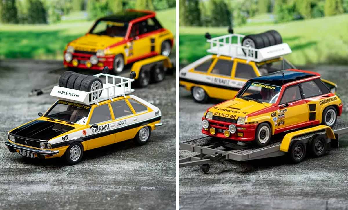 1/18 Pack Rallye Renault 5 30 Jean Ragnotti OttOmobile