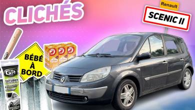Clichés Renault Scénic 2