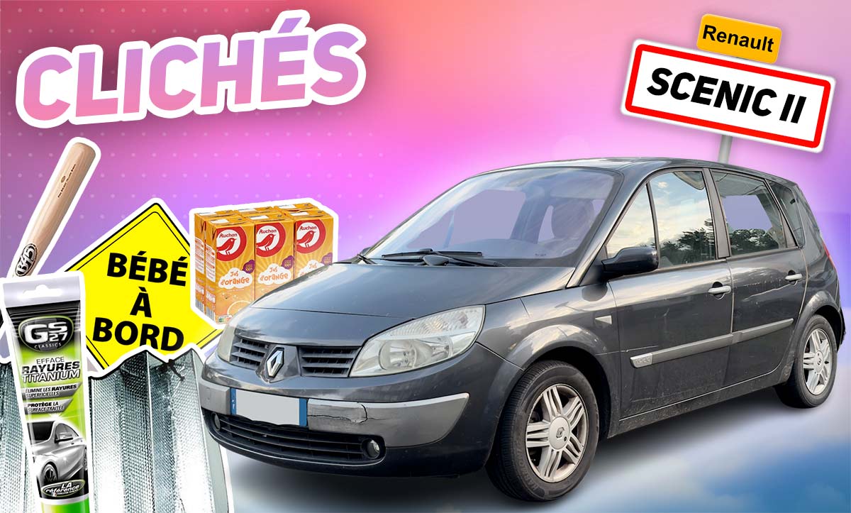 Clichés Renault Scénic 2