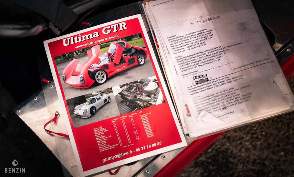 Documents d'origine Ultima GTR