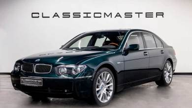 BMW 760i de 2003 vert métallisé à vendre