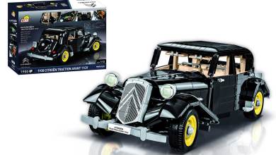 Citroën Traction 11C à construire en petites briques de plastique