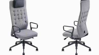 Fauteuil de bureau Porsche ID Trim L Pepita Edition