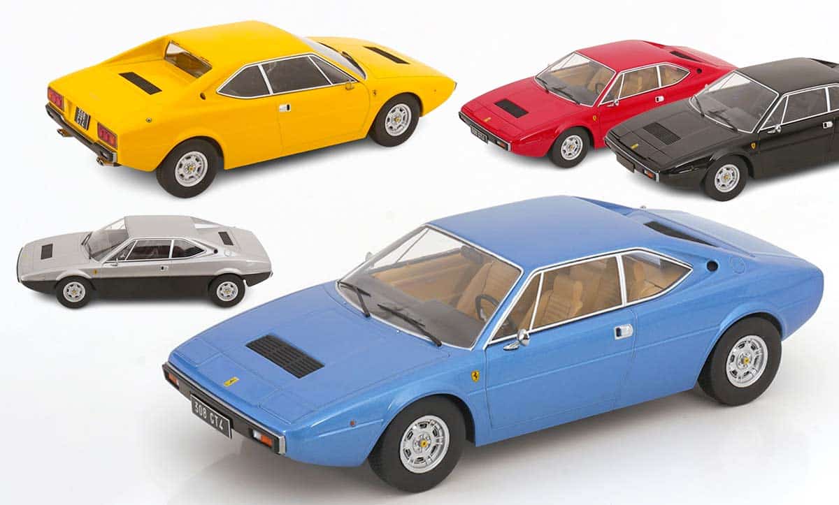 Ferrari 308 GT4 KK-Scale à l'échelle 1/18